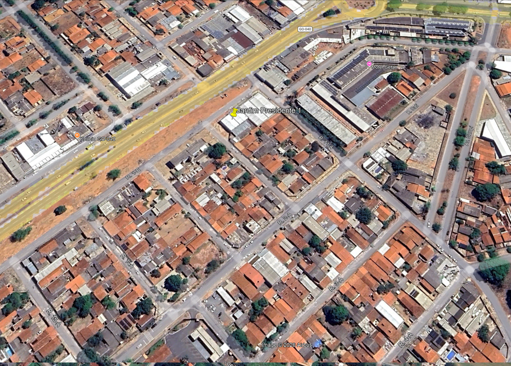 Jardim Presidente 1 — região sul de Goiânia